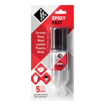 ELASTOTET EPOXY FAST ΕΠΟΞΕΙΔΙΚΗ ΚΟΛΛΑ ΤΑΧΕΙΑΣ ΩΡΙΜΑΝΣΗΣ - Adhesives - Silicones