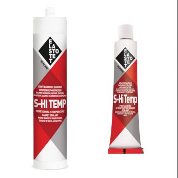 ELASTOTET S-HI TEMP 300C ΣΙΛΙΚΟΝΗ ΥΨΗΛΩΝ ΘΕΡΜΟΚΡΑΣΙΩΝ - ΚΟΚΚΙΝΟ-ΧΡΩΜΑ, 280ML-ΣΥΣΚΕΥΑΣΙΑ - Adhesives - Silicones