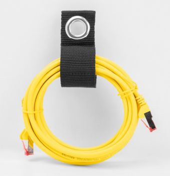 DELOCK ιμάντες τύπου Velcro 19560, 26 x 3.8cm, μαύρος, 5τμχ - Cables - Adapters