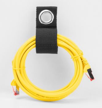 DELOCK ιμάντες τύπου Velcro 19567, 43.5 x 5cm, μαύρος, 5τμχ - Cables - Adapters