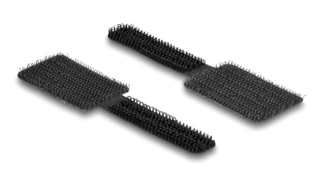 DELOCK δεματικά καλωδίων τύπου Velcro 19582, 9 x 2.4cm, μαύρο, 10τμχ - Cables - Adapters