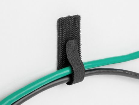 DELOCK δεματικά καλωδίων τύπου Velcro 19587, 9 x 2.4cm, λευκό, 10τμχ - Cables - Adapters