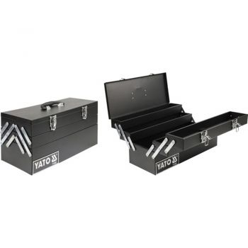 ΕΡΓΑΛΕΙΟΘΗΚΗ ΜΕΤΑΛ 460Χ200Χ225ΜΜ YT-0885 - Tool Cases