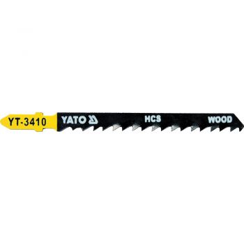 ΛΑΜΑ ΣΕΓΑΣ ΞΥΛΟΥ 5TMX 100MM YT-3410 - Jigsaw blades 