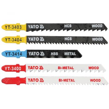ΛΑΜΕΣ ΣΕΓΑΣ ΣΕΤ  YT-3445 - Jigsaw blades 