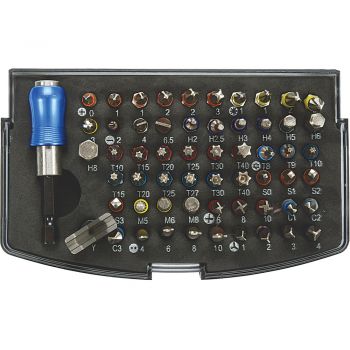 ΜYTΕΣ ΣΕΤ  ΚΑΣΤ S2 59 ΤΕΜ YT-04624 - Bits screw driving