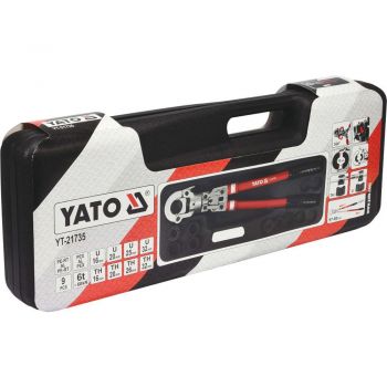 ΠΡΕΣΣΑ ΣΩΛΗΝΩΝ ΣΕΤ YT-21735 - Εργαλεία Ηλεκτρολόγων