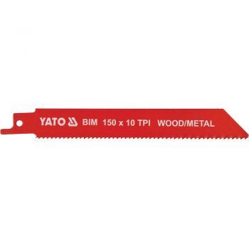ΛΑΜΕΣ ΣΠΑΘΟΣΕΓΑΣ BIM 150MM 10TPI ΣΕΤ 2 ΤΜΧ YT-33930 - Jigsaw blades 