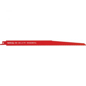 ΛΑΜΕΣ ΣΕΓΑΣ BIM 300MM 6TPI ΣΕΤ 2 ΤΜΧ YT-33935 - Jigsaw blades 