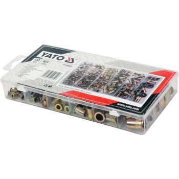 ΠΡΙΤΣΙΝΙΑ ΣΠΕΙΡΩΜ ΣΙΔΗΡ.ΣΕΤ 150ΤΕΜ Μ3-10 YT-36481 - Hand Tackers - Rivets