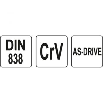 YATO ΚΛΕΙΔΙ ΠΟΛΥΓΩΝΟ - 20X22-ΔΙΑΜΕΤΡΟΣ - Wrenches