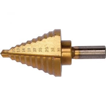 ΤΡΥΠΑΝΙ ΚΩΝΙΚΟ ΤΙΤΑΝΙΟΥ 6-35mm YT-44739 - Τρυπάνια - Βελόνια - Καλέμια