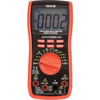 ΠΟΛΥΜΕΤΡΟ ΗΛΕΚΤΡΟΝΙΚΟ RMS YT-73085 - Electrician Tools
