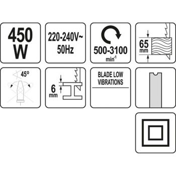 ΣΕΓΑ 450W YT-82274 - Jigs - Recip Saws - Planers