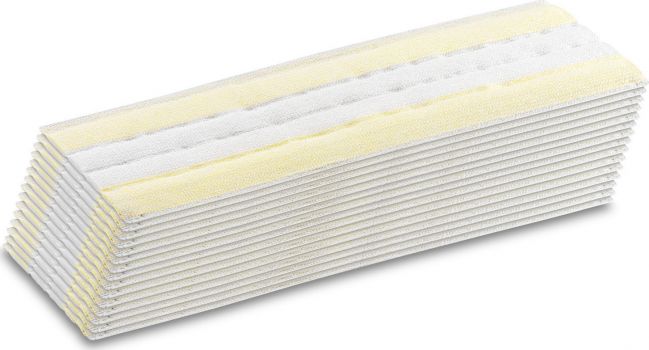 Karcher Πανάκια Μίας Χρήσης για Ακροφύσιο Δαπέδου 15τμχ - Steam Systems - Cleaning & Hygiene Products