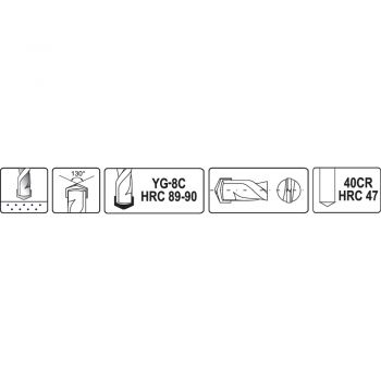 ΥΑΤΟ ΔΙΑΜΑΝΤΟΤΡΥΠΑΝΟ - 5.0MM-ΔΙΑΜΕΤΡΟΣ, 90.0MM-ΜΗΚΟΣ - Drills - Needles - Chisels 