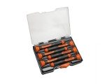 Tactix - 6 PC PRECISION SCREWDRIVER SET, non-slip grip - Screwdrivers