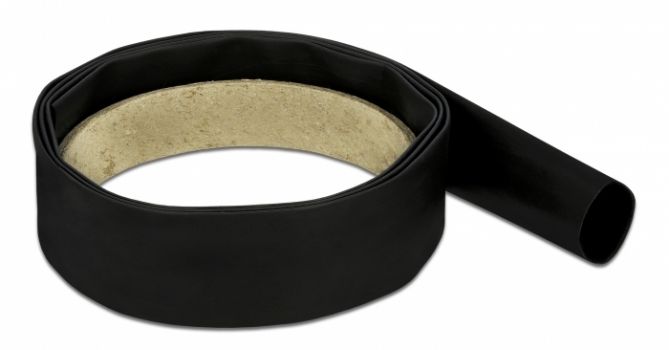 DELOCK Θερμοσυστελλόμενο μονωτικό για καλώδια 20661, 1mx16mm, 4:1 μαύρο - Cables - Adapters