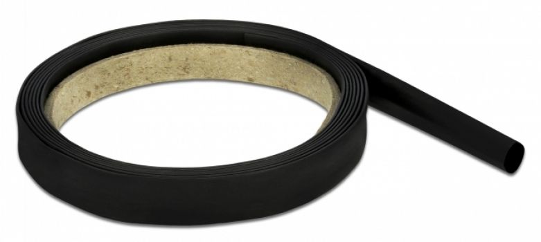 DELOCK Θερμοσυστελλόμενο μονωτικό για καλώδια 20666, 2mx8mm, 4:1 μαύρο - Cables - Adapters