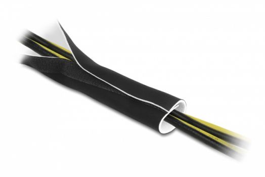 DELOCK ταινία νεοπρενίου τύπου Velcro 20864, 13.5cm, 1.5m, μαύρη/λευκή - Cables - Adapters