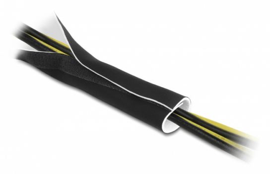 DELOCK ταινία νεοπρενίου τύπου Velcro 20865, 13.5cm, 3m, μαύρη/λευκή - Cables - Adapters