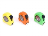 Tactix - Μέτρο Ρολλό, Πλαστικό,( Σε 3 Χρώματα) 8M X 25 mm - Μέτρα - Μετροταινίες