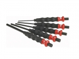 Facom - Set with 5 long-sleeved punches with anti-shock coating - Hammers - Sledges - Punch