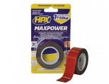 HPX - Black double sided adhesive tape 25mm x 1,5m - Tapes