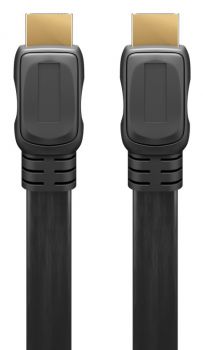 GOOBAY καλώδιο HDMI με Ethernet 31928, flat, 4K 3D, 30AWG, 3m - Cables - Adapters