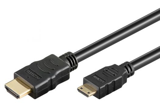 GOOBAY καλώδιο HDMI σε HDMI Mini με Ethernet 31933, 4K 3D, 30AWG, 3m - Cables - Adapters