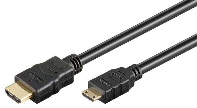 GOOBAY καλώδιο HDMI σε HDMI Mini με Ethernet 31934, 4K 3D, 30AWG, 5m - Cables - Adapters
