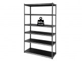 Tactix - Black metal shelf 