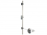Cisa - 3-Point Gear Lock For Aluminum - Iron Doors 49526-35 - Safe deposit boxes -Security Locks - Padlocks