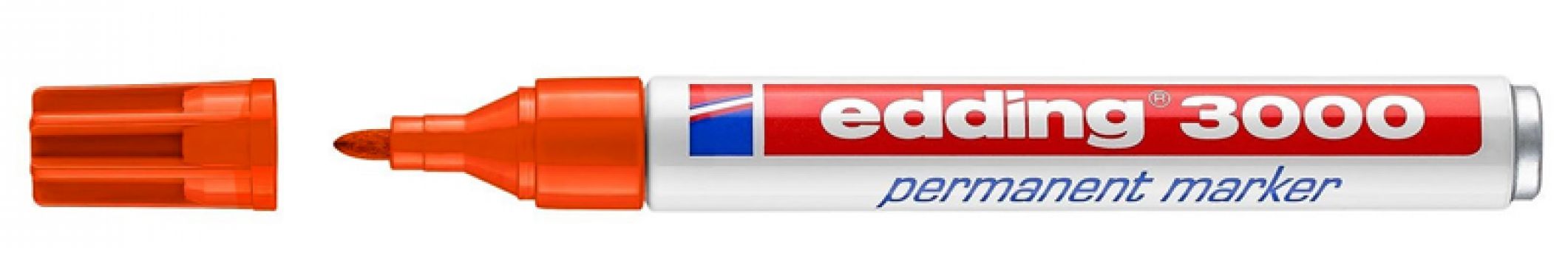 EDDING ανεξίτηλος μαρκαδόρος 3000, 1.5-3mm, επαναγεμιζόμενος, κόκκινος - Office Supplies