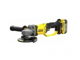 Stanley - Fatmax Γωνιακός Τροχός Solo Τροχός 125mm Μπαταρίας - Γωνιακοί Τροχοί - Λειαντήρες
