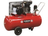 Toros - Compressor with belt ZA65-100 100Lt - 3Hp - Αir compressors