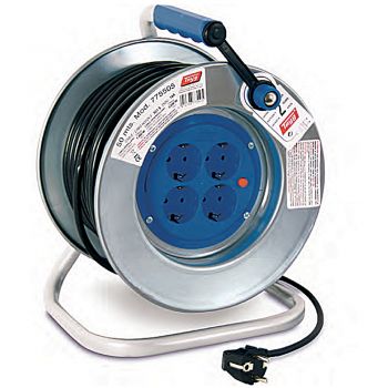 TAYG ΜΠΑΛΑΝΤΕΖΑ 3Χ1.5 ΜΕΤΑΛΛΙΚΟ ΚΑΡΟΥΛΙ - 50M-ΜΗΚΟΣ - Headlamps - Surges - Reels