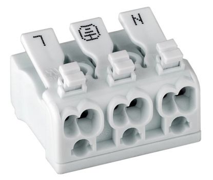 GOOBAY κλέμα 44825, λευκό - Electrical equipment