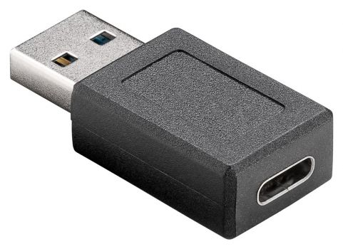 GOOBAY αντάπτορας USB 3.0 σε USB Type-C θηλυκό 45400, μαύρο - Cables - Adapters