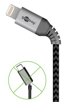 GOOBAY καλώδιο USB Type-C σε Lightning 49272, 2m, γκρι - Καλώδια