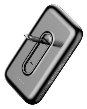 USAMS Power Bank PB51 4000mAh, 1x output & wireless, 2A, μαύρο - Power Bank