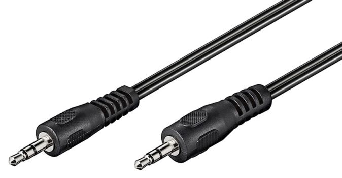 GOOBAY καλώδιο ήχου 3.5mm 50019, 3 pin stereo, 1.5m, μαύρο - Cables - Adapters