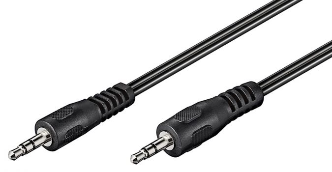 GOOBAY καλώδιο ήχου 3.5mm 50430, 3 pin stereo, 5m, μαύρο - Cables - Adapters