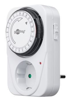 GOOBAY μηχανικός χρονοδιακόπτης ρεύματος 51276, λευκός - Headlamps - Surges - Reels