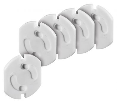GOOBAY προστατευτικά επαφών πρίζας 51319, 5τμχ, λευκό - Electrical equipment
