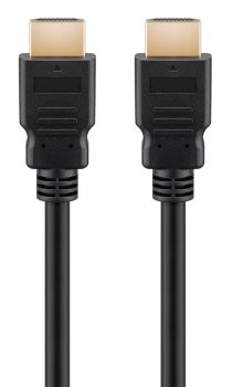 GOOBAY καλώδιο HDMI με Ethernet 51821, HDR, 30AWG, 4K, 3m, μαύρο - Cables - Adapters