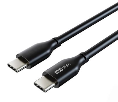 CABLETIME καλώδιο USB Type-C CM100, PD 100W, 5A, 1m, μαύρο - Καλώδια