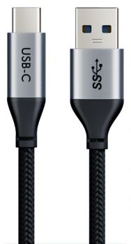 CABLETIME καλώδιο USB 3.0 σε USB Type-C C160, 5V 3A, 3m, γκρι - Καλώδια