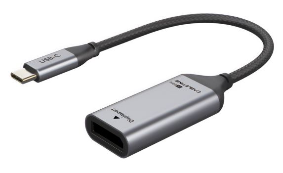 CABLETIME αντάπτορας USB-C σε DisplayPort C160, 4K/60HZ, 0.15m, μαύρος - Cables - Adapters