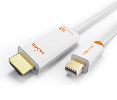 CABLETIME καλώδιο Mini DisplayPort σε HDMI AV588, 4K/60Hz, 1.8m, λευκό - Cables - Adapters